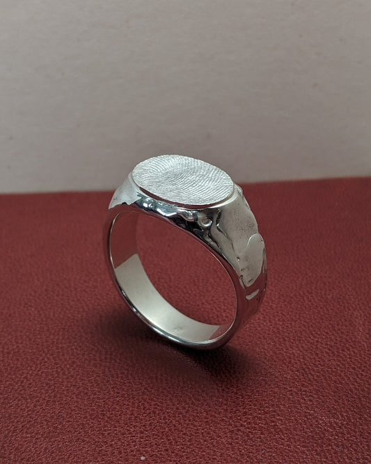 Chevalière Empreinte