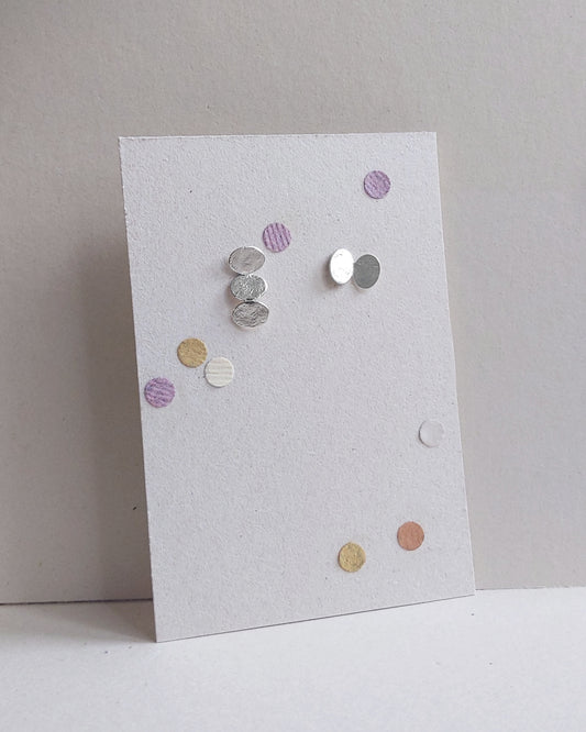 Boucles d'oreilles Confettis Asymétriques