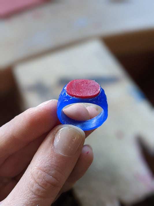 Chevalière Empreinte